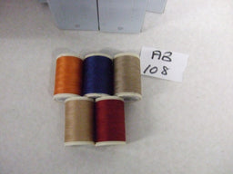 AB108  ASSORTMENT OF COATS COTTONS (4647100) 5x500M X 5 boxes