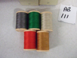 AB111  ASSORTMENT OF COATS COTTONS (4664050) 5x500M X 5 boxes
