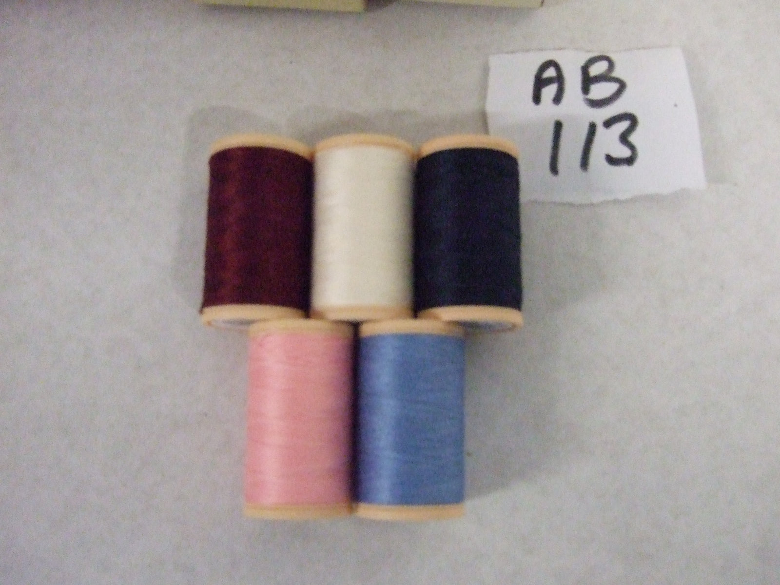 AB113  ASSORTMENT OF COATS COTTONS (4662050) 5x200M X 5 boxes