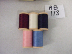 AB113  ASSORTMENT OF COATS COTTONS (4662050) 5x200M X 5 boxes