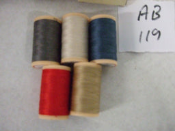 AB119  ASSORTMENT OF COATS COTTONS (4662050) 5x200M X 5 boxes