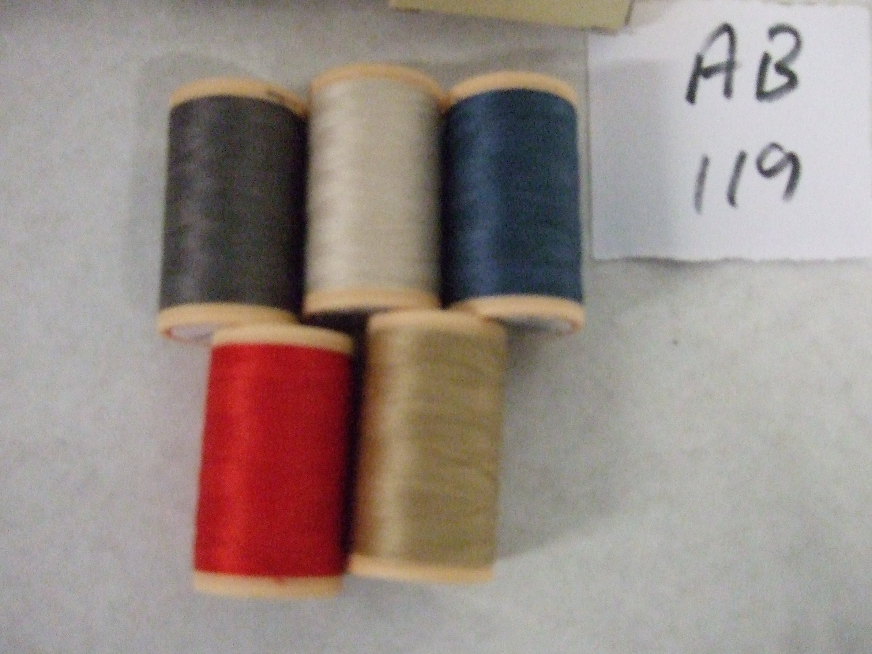 AB119  ASSORTMENT OF COATS COTTONS (4662050) 5x200M X 5 boxes