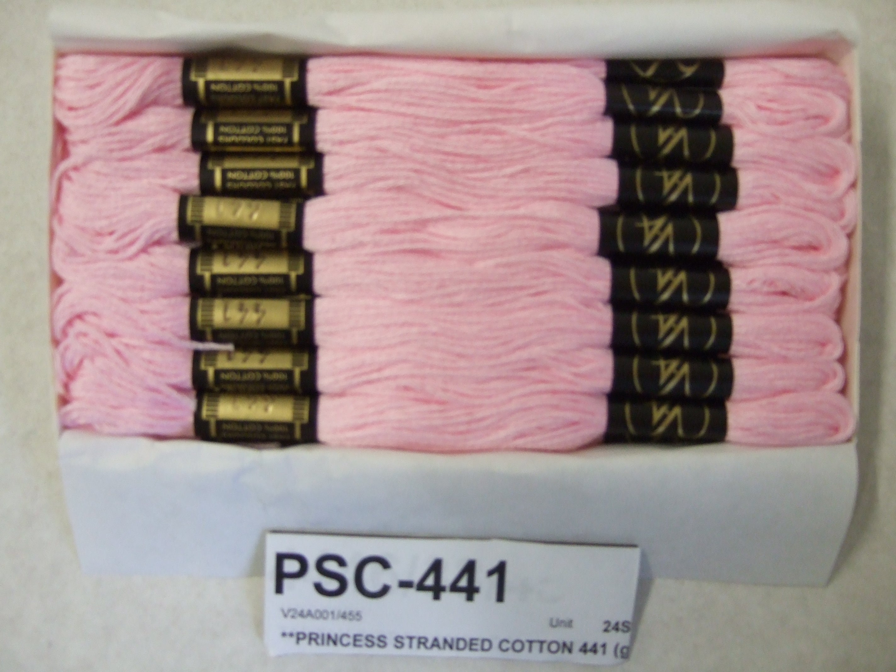 PSC-441 **PRINCESS STRANDED COTTON 441 POWDER PNK