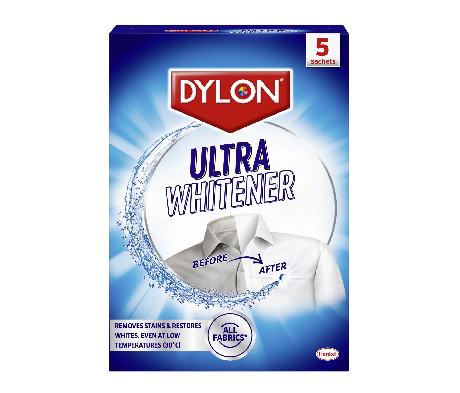 11725 DYLON 5 ULTRA WHITENER 1 BOX OF 4 SACHETS