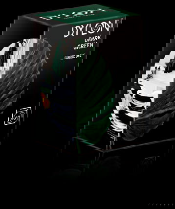 DM-9  **DYLON MACHINE DYE DARK GREEN + SALT (350GM)