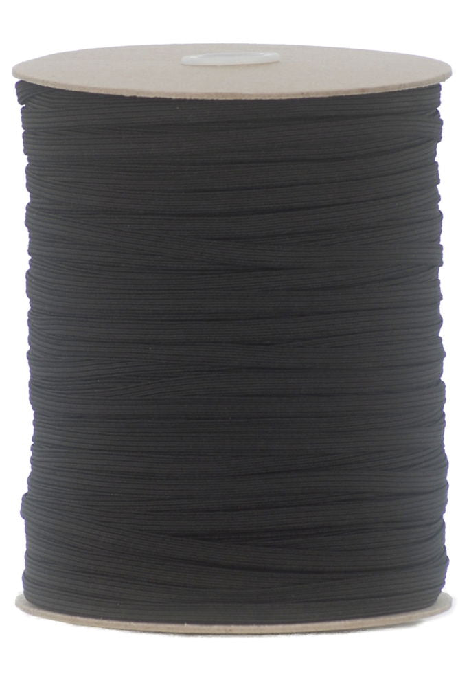 E4448B - REEL ELASTIC 8 CORD (6mm) BLACK premium