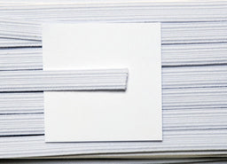 E46312W - CARDED ELASTIC 12 CORD (9mm) WHITE premium