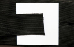 E46332B - CARDED ELASTIC 32 CORD (25mm) BLACK premium