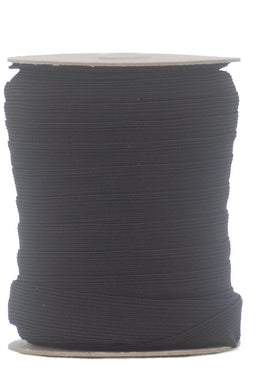 E46432B - REEL ELASTIC CORDED (25mm) BLACK premium