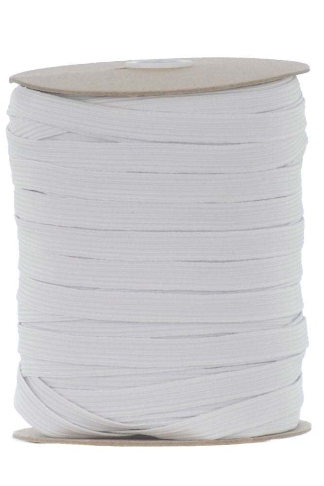 E46812W - REEL ELASTIC 12 CORD (13mm) WHITE premium