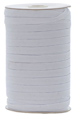 EB12W-150 ELASTIC BRAID 12 CORD (10mm) WHITE economy 150M