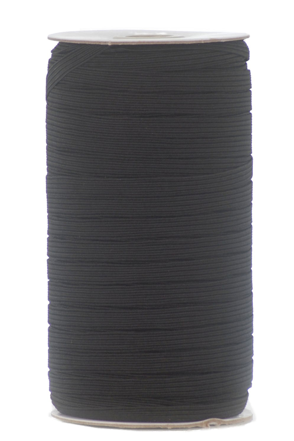 EB8B-250M  ELASTIC BRAID 8 CORD (7mm) BLACK economy 250M