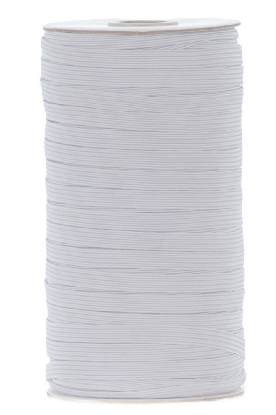 EB8W-250M  ELASTIC BRAID 8 CORD (7mm) WHITE economy 250M