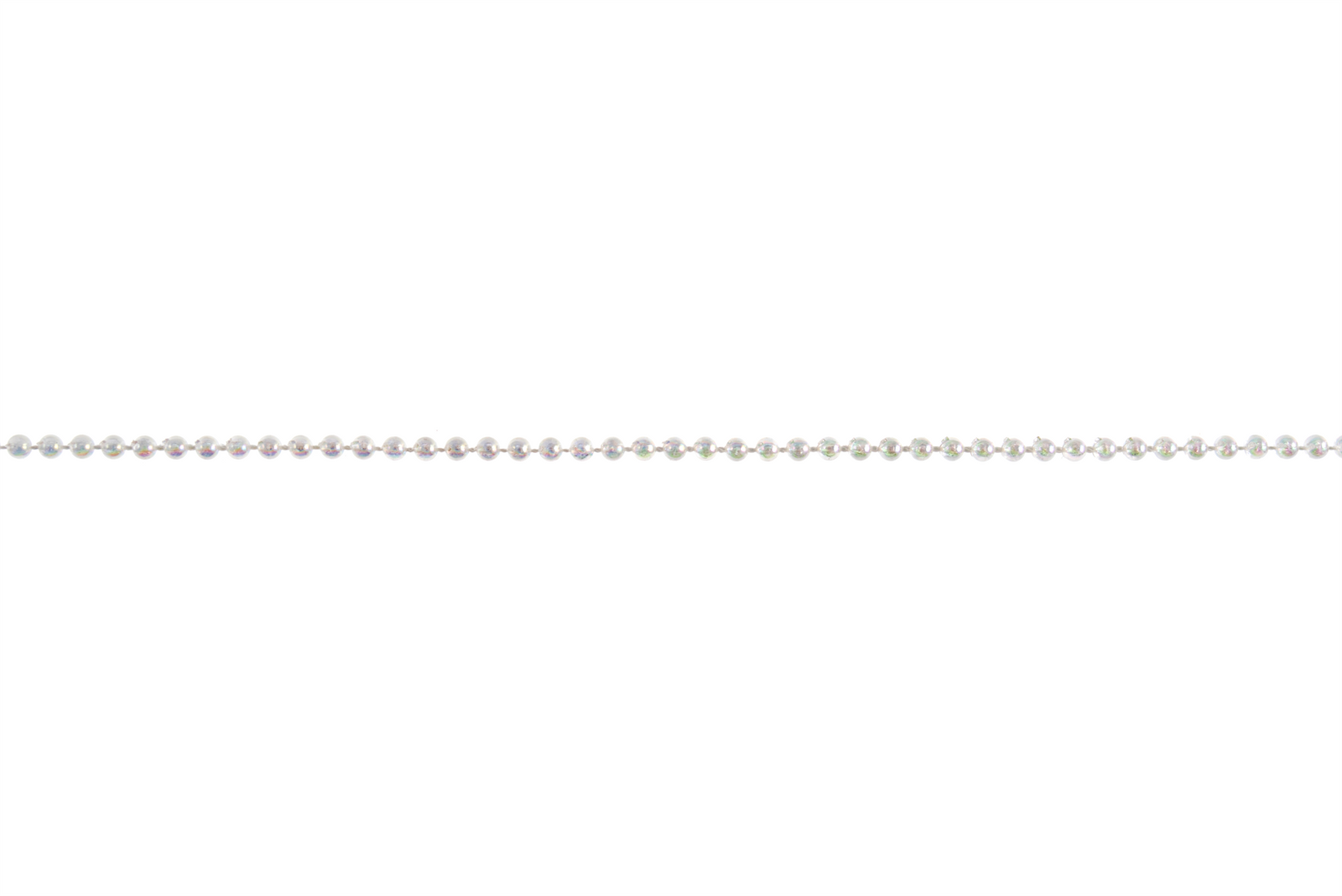 EG430A - PEARL BEAD TRIM 3MM AURORA (30M)