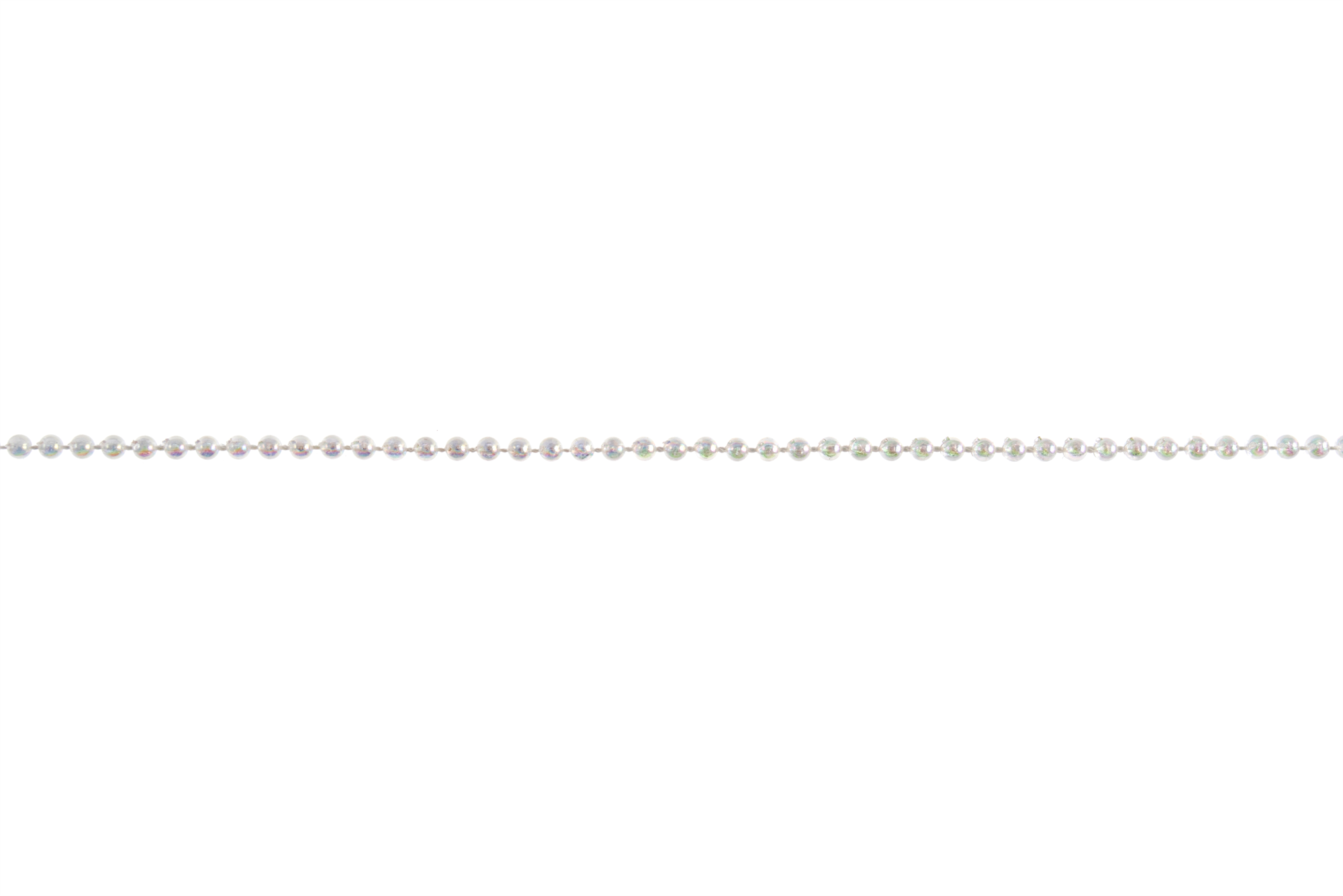 EG430A - PEARL BEAD TRIM 3MM AURORA (30M)