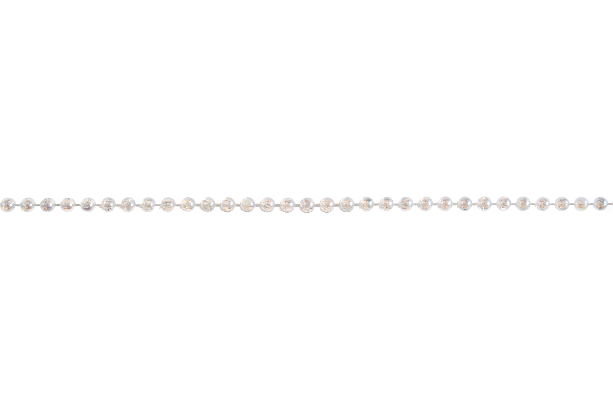 EG445A - BEAD STRING 4MM ROUND AURORA (20M)