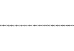EG445S - BEAD STRING 4MM ROUND SILVER (20M)