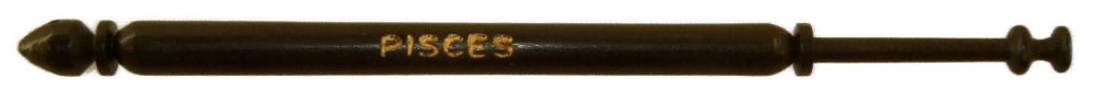 ENG-P - ENGRAVED BOBBIN - PISCES