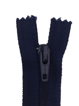 ERFC256-10-040 - YKK NYLON DRESS/ SKIRT ZIP 10 inch  25 cm 040 LT NAVY