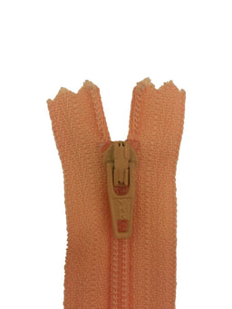 ERFC256-10-114 - YKK NYLON DRESS/ SKIRT ZIP 10 inch  25 cm 114 DK PEACH
