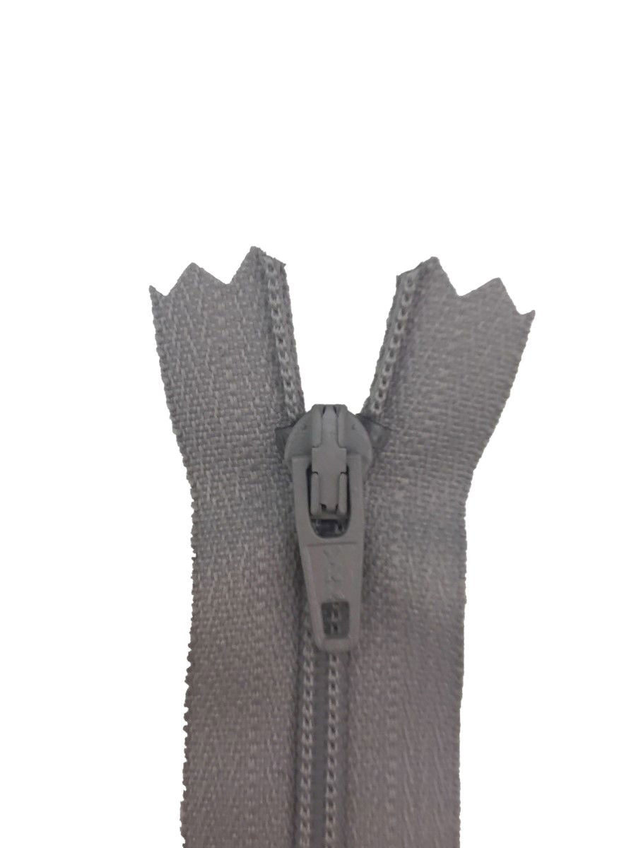 ERFC256-10-336 - YKK NYLON DRESS/ SKIRT ZIP 10 inch  25 cm 336 LT GREY