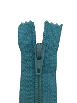 ERFC256-10-385 - YKK NYLON DRESS/ SKIRT ZIP 10 inch  25 cm 385 AQUA