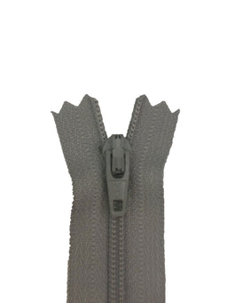 ERFC256-10-574 - YKK NYLON DRESS/ SKIRT ZIP 10 inch  25 cm 574 SHELL GREY