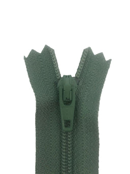 ERFC256-10-829 - YKK NYLON DRESS/ SKIRT ZIP 10 inch  25 cm 829 MID SAGE