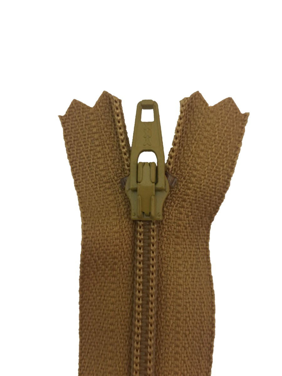 ERFC256-12-508 - YKK NYLON DRESS/ SKIRT ZIP 12 inch 30 cm 508 RAW SILK