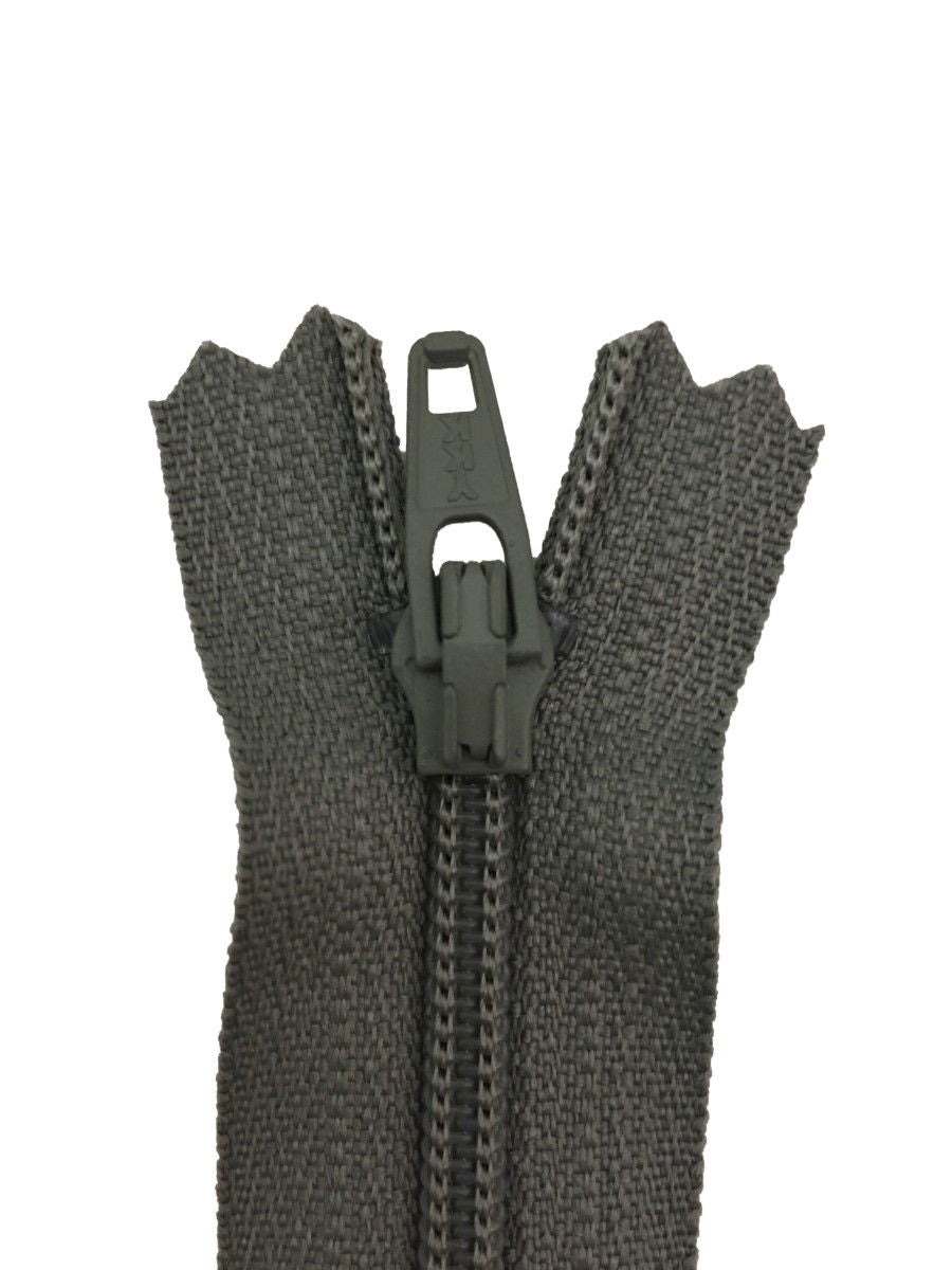 ERFC256-12-577 - YKK NYLON DRESS/ SKIRT ZIP 12 inch 30 cm 577 GREY