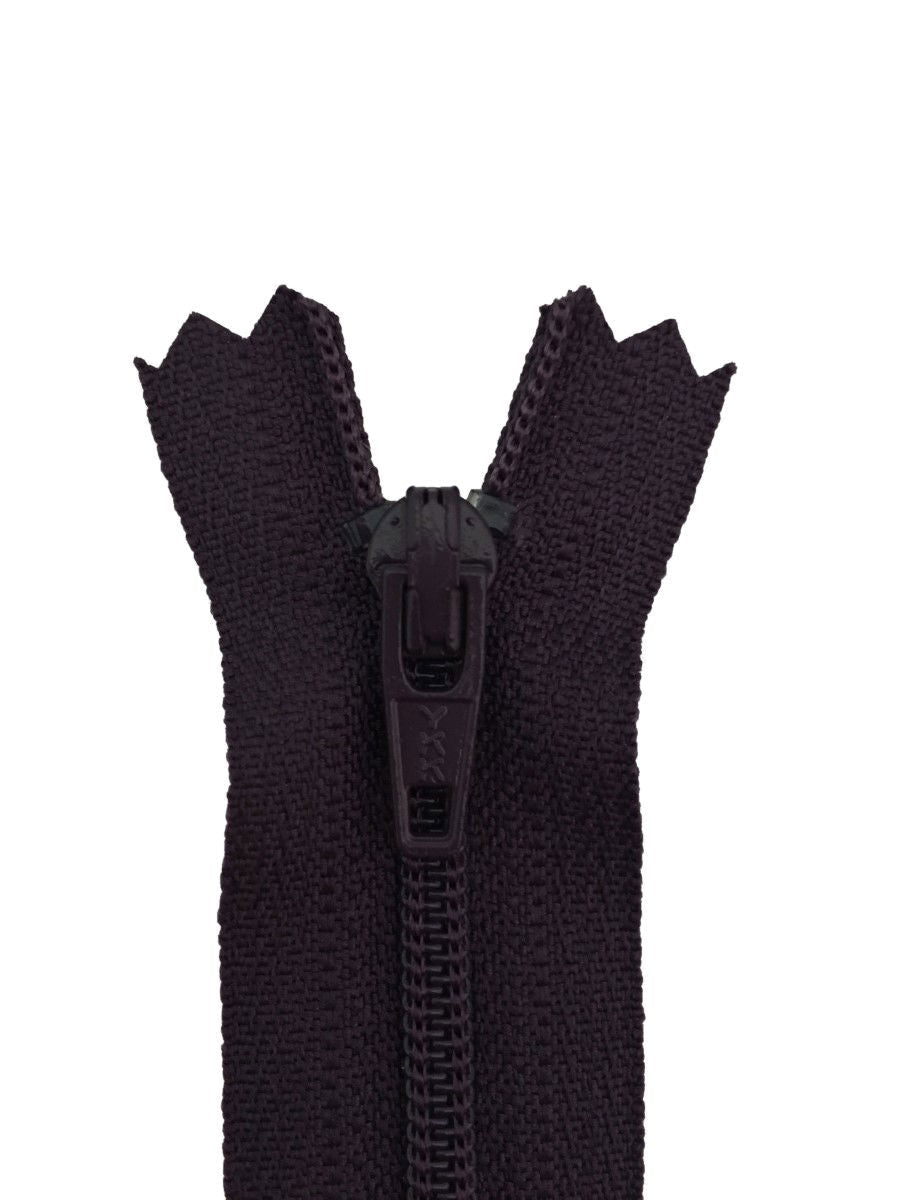 ERFC256-14-867 - YKK NYLON DRESS/ SKIRT ZIP 14 inch 36 cm 867 DK PURPLE