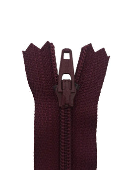 ERFC256-16-525 - YKK NYLON DRESS/ SKIRT ZIP 16 inch 41 cm 525 LT WINE