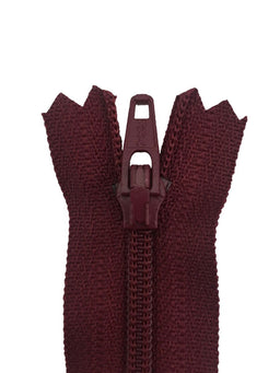 ERFC256-16-527 - YKK NYLON DRESS/ SKIRT ZIP 16 inch 41 cm 527 WINE