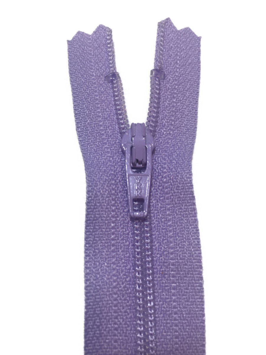 ERFC256-16-553 - YKK NYLON DRESS/ SKIRT ZIP 16 inch 41 cm 553 LILAC