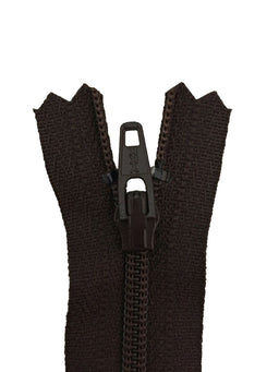 ERFC256-16-570 - YKK NYLON DRESS/ SKIRT ZIP 16 inch 41 cm 570 MID BROWN