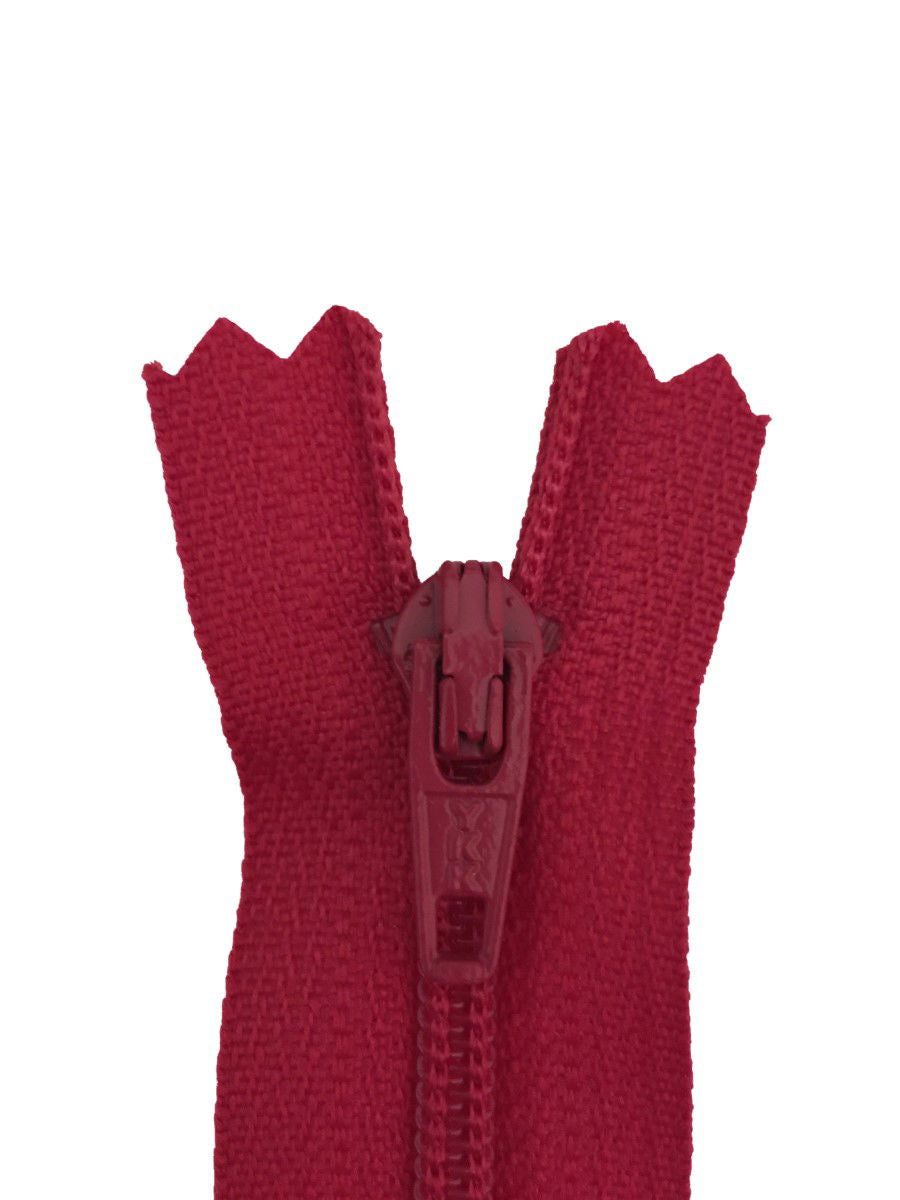 ERFC256-4-817 - YKK NYLON DRESS/ SKIRT ZIP 4 inch 10 cm 817 CHERRY