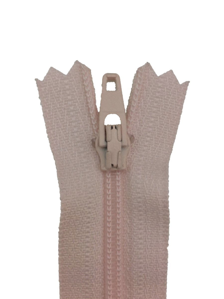 ERFC256-8-511 - YKK NYLON DRESS/ SKIRT ZIP 8 inch 20 cm 511 BABY PINK