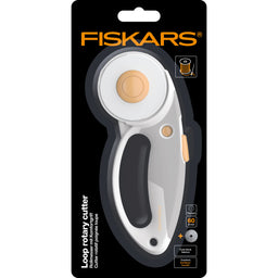 F1066040  **FISKARS TITANIUM ROTARY CUTTER 60mm SOFTGRIP
