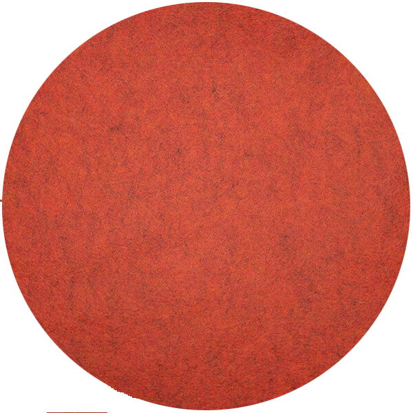 F12MTER - FELT SQUARES 12 inch (30cm) MARL TERRACOTTA (V23)