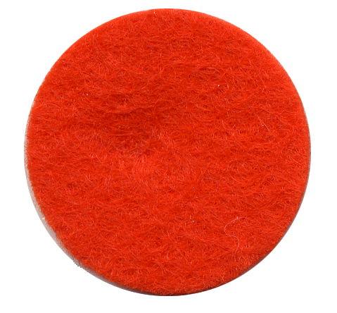 F12O - FELT SQUARES 12 inch (30cm) ORANGE 35