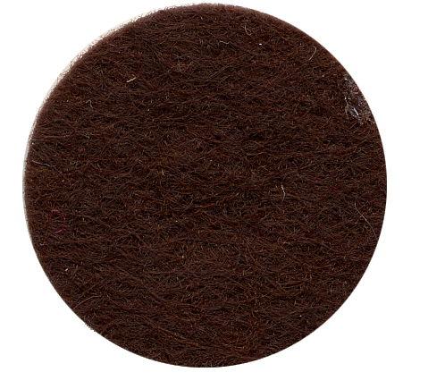 F24DB - FELT SQUARES 24 inch (61cm) DARK BROWN 47