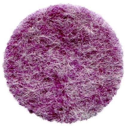F24MH - FELT SQUARES 24 inch (61cm) MARL HEATHER (V12)
