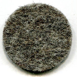 F435-12ASH - FELT SQUARES HEAVY 100% WOOL 12 inch (30cm) ASH (G7)