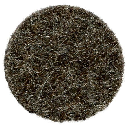 F435-12CHOC - FELT SQUARES HEAVY 100% WOOL 12 inch (30cm) CHOCOLATE (G3)