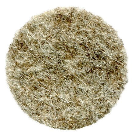 F435-12PE - FELT SQUARES HEAVY 100% WOOL 12 inch (30cm) PEANUT (G1)