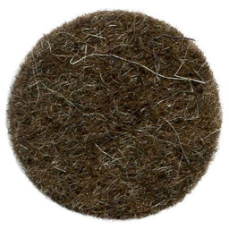 F435-12WAL - FELT SQUARES HEAVY 100% WOOL 12 inch (30cm) WALNUT (G4)