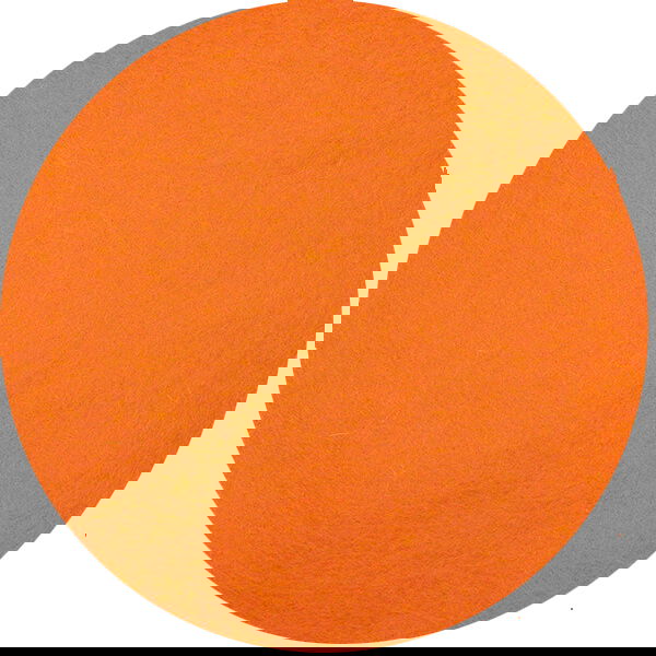 F9BO - FELT SQUARES 9 inch (23cm) BURNT ORANGE (36)