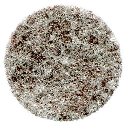 F9MGR - FELT SQUARES 9 inch (23cm) MARL GREY (V1)
