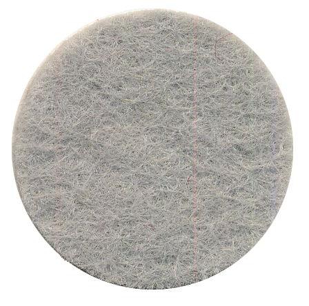 F9SIL - FELT SQUARES 9 inch (23cm) SILVER 75