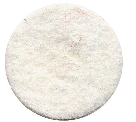 F9W - FELT SQUARES 9 inch (23cm) WHITE 73